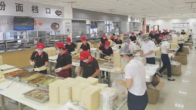 5000+份盒飯出品，華逸府為重大活動提供應急供餐保障